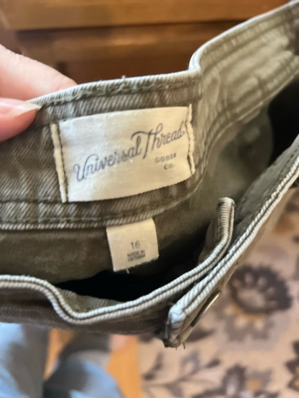 Universal Thread Sailor Wide Leg Ankle Jeans - Picture 6 of 11